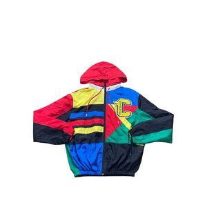 Smoke Rise Colorblock Hooded Windbreaker – XL